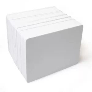Entrust Blank White PVC Cards (100 cards)