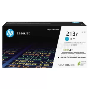 HP 213Y W2131Y Genuine Cyan Extra High Yield Toner Cartridge - 12,000 pages