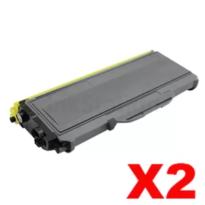 2 x Compatible Brother TN-2150 Toner - 2,600 pages