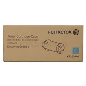 Genuine Fuji Xerox DocuPrint CP505d Cyan Toner Cartridge CT203046 - 11,000 pages
