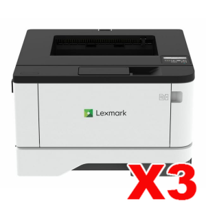 3X Lexmark MS431dw Wireless A4 Mono Laser Printer 42ppm Fast Printing Speed (29S0134)