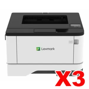 3X Lexmark MS431dw Wireless A4 Mono Laser Printer 42ppm Fast Printing Speed (29S0134)