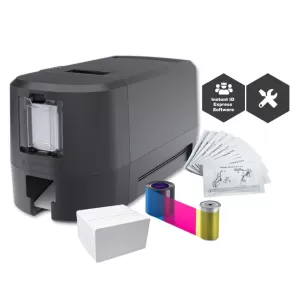 Entrust SIGMA DSE Simplex USB Card Printer Starter Bundle