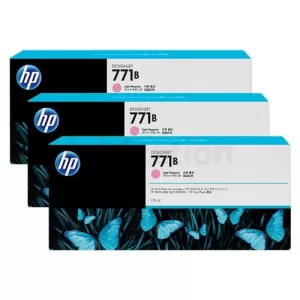 HP 771B Genuine Light Magenta 775ML Inkjet Cartridge B6Y27A (Triple Pack)