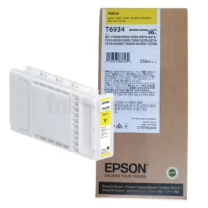 Genuine Epson T6934 Yellow UltraChrome XD 350ml Ink Cartridge C13T693400