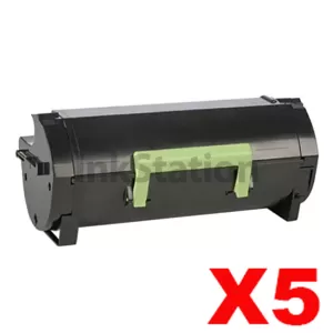 5 x Lexmark B2442 MB2442 Compatible Toner Cartridge B236000 - 3,000 pages