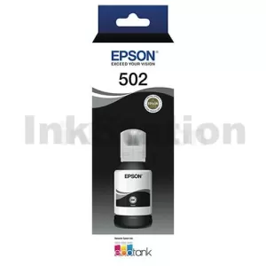 Genuine Epson T502 EcoTank Black Ink Bottle [C13T03K192]