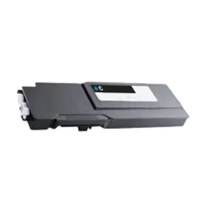 1 x Compatible Dell C3760n/ C3760dn/ C3765dnf Cyan High Yield Toner Cartridge - 9,000 pages