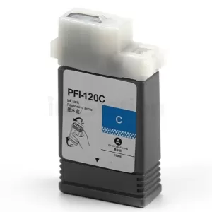 Compatible Canon PFI-120C Cyan Ink Cartridge - 130ML