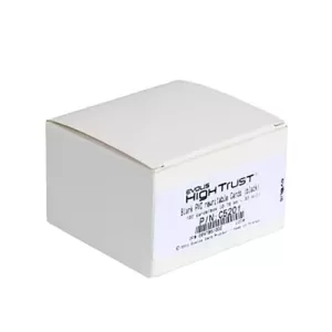 100x Evolis 0.76mm Blank White Thick PVC Rewriteable Cards with Black Print  for Primacy 2