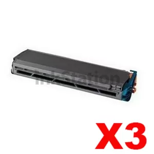 3 x Fuji Xerox Phaser 7300 Compatible High Capacity Black Toner Cartridge - 15,000 pages (016-1980-00)