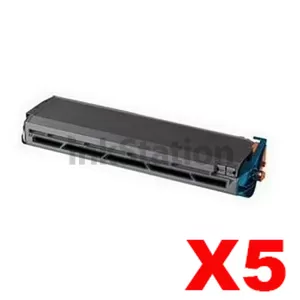 5 x Fuji Xerox Phaser 7300 Compatible High Capacity Black Toner Cartridge - 15,000 pages (016-1980-00)