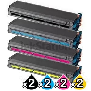 2 sets of 4-Pack Compatible Cartridge for Fuji Xerox Phaser 7300 High Yield