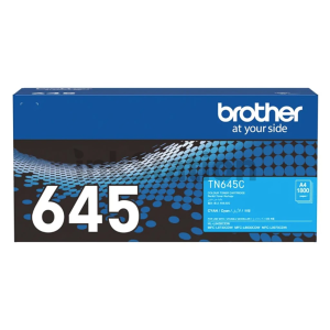 Genuine Brother TN-645C Cyan Toner Cartridge - 1,800 pages