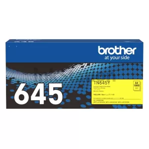Genuine Brother TN-645Y Yellow Toner Cartridge - 1,800 pages