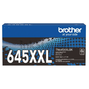 Genuine Brother TN-645XXLBK Black Super High Yield Toner Cartridge - 7,500 pages