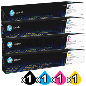 4 Pack HP 225A W2250A - W2253A Genuine Toner Cartridges Combo [1BK,1C,1M,1Y]