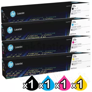 4 Pack HP 225A W2250A - W2253A Genuine Toner Cartridges Combo [1BK,1C,1M,1Y]