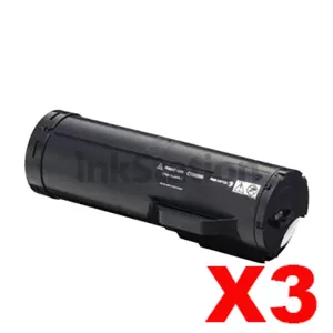 3 x Fuji Xerox DocuPrint M465AP Compatible Black High Yield Toner Cartridge - 25,000 pages (CT202373)
