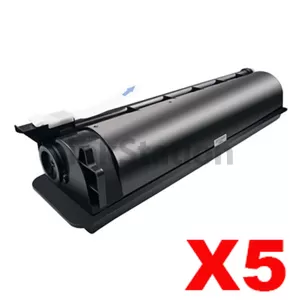5 x Toshiba e-Studio 163 165 166 167 205 207 Compatible Toner Cartridge T1640D - 24,000 pages