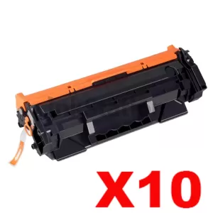 10 x HP 138X W1380X Compatible Black High Yield Toner Cartridge - 4,000 Pages
