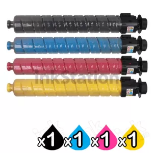4 Pack Ricoh IM-C4510 IM-C6010 Compatible Toner Cartridges Combo 842534 - 842537 [1BK,1C,1M,1Y]