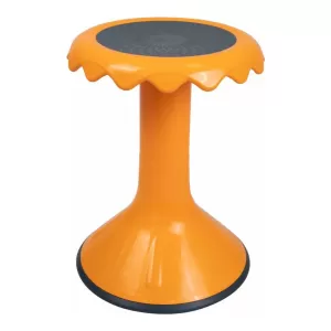 Visionchart Creative Kids Sunflower Stool 330 x 330 x 450mm Orange