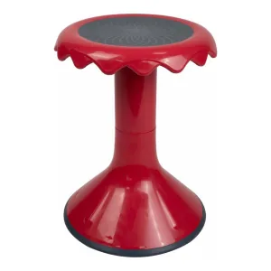 Visionchart Creative Kids Sunflower Stool 330 x 330 x 450mm Dark Red