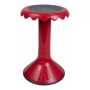Visionchart Creative Kids Sunflower Stool 330 x 330 x 520mm Dark Red