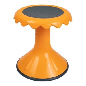Visionchart Creative Kids Sunflower Stool 330 x 330 x 370mm Orange