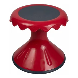 Visionchart Creative Kids Sunflower Stool 330 x 330 x 310mm Dark Red