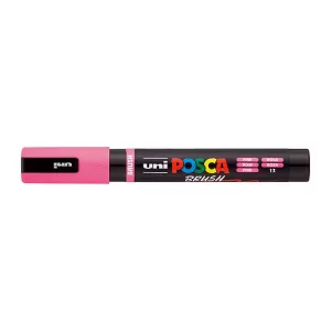POSCA PC5BR Brush Paint Marker Medium Tip Pink