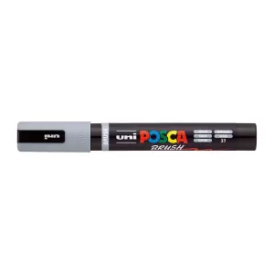 POSCA PC5BR Brush Paint Marker Medium Tip Grey