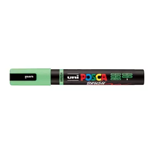POSCA PC5BR Brush Paint Marker Medium Tip Light Green