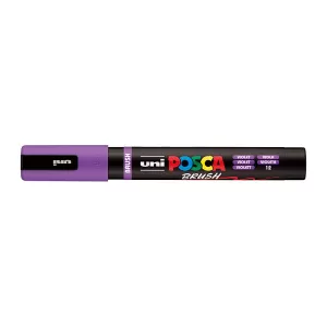 POSCA PC5BR Brush Paint Marker Medium Tip Violet
