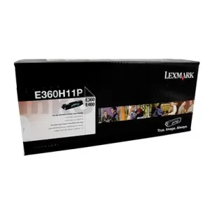 Lexmark E360H11P Genuine E360 / 460 Toner Cartridge - 9,000 pages