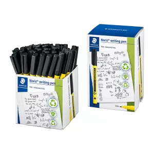 50 x Staedtler 307 Noris Fineliner Writing Pen Black