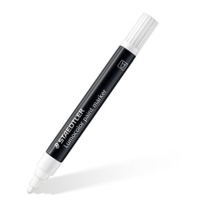 10 x Staedtler 349 Lumocolor Paint Marker White