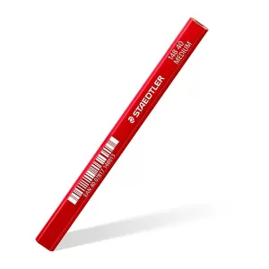 12 x Staedtler 148 40 Medium Carpenter Pencil Red
