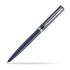 Waterman Impression Medium Ballpoint Pen Blue Lacquer Chrome Trim
