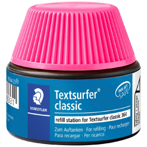 Staedtler 488 Textsurfer Classic Refill Station 30ml Pink