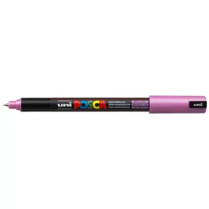 POSCA PC1MR Paint Marker Ultra Fine Tip Metallic Pink