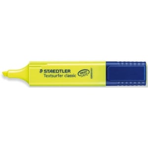 Staedtler Textsurfer 364 Classic Highlighter Yellow 250 Pack