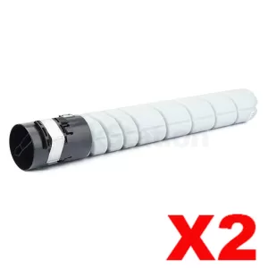 2 x Lexmark 54G0H00 Compatible MS911 High Yield Toner Cartridge - 32,500 pages
