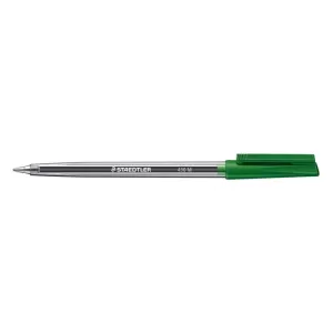 Staedtler 430 Medium Ballpoint Pen 1.0mm Green Pack of 10