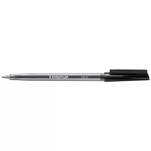 Staedtler 430 Medium Ballpoint Pen 1.0mm Black Pack of 10