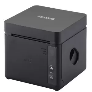 SAM4S GCUBE 100D Thermal Printer with USB, RS232 & Ethernet Interface, USB and RS232 cable included, Black