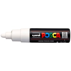POSCA PC7M Paint Marker Bold Bullet Tip White