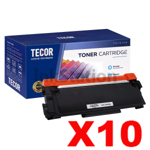 10 x Fuji Xerox DocuPrint M225,M265,P225,P265 Compatible Black High Yield Toner Cartridge (CT202330)- 2,600 pages