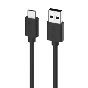 Moki USB-A to USB-C SynCharge Cable 1m Black
